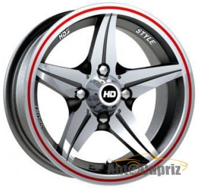 Диски HDS 001 MG/RS R13 W5.5 PCD4x98 ET00 DIA58.6